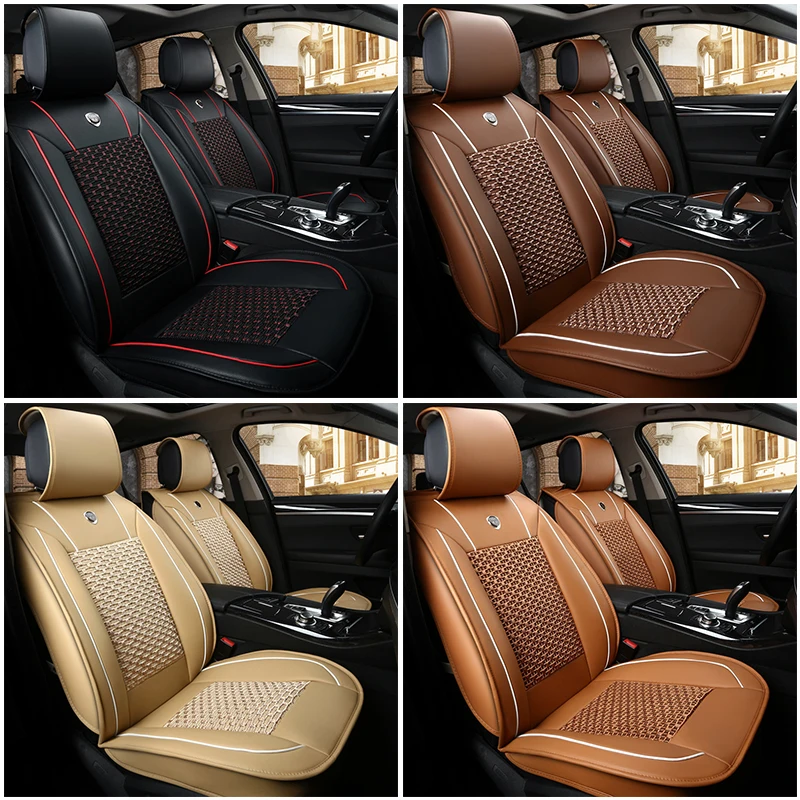 

KADULEE 1pcs car seat cover For Saab 9-7x 9-5 9-3 9-3X 9-4X accessories covers for vehicle seats