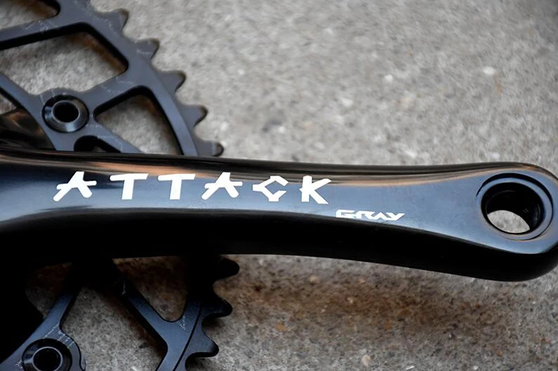 Fixie велосипед Crankset Cranks Односкоростной chainwheel 700C дорожный Звездочка CNC 49T BCD130|Шатун