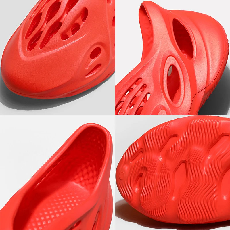 

EVA Injection Sneakers Shoes Sandals Women Summer Hole Shoes Couple Non-Slip Roman Sports Shoes Men 31 32 Breathable Sneakers