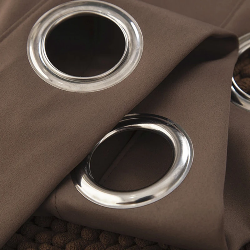 Новые корейские однотонные короткие затемненные шторы для спальни/гостиной