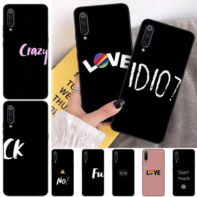 Чехол Fw Ck Crazy чехол для телефона Red mi Note 9 Mi 8 9se 7 7a 8t 10 Pro Lite|Бамперы| |