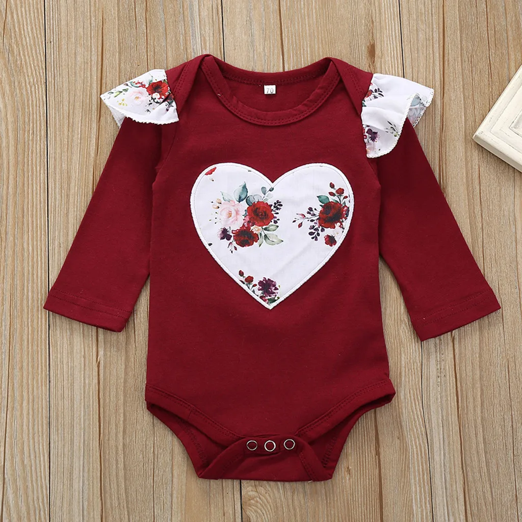 Детская куртка с длинными рукавами на День святого Валентина принтом оленя и