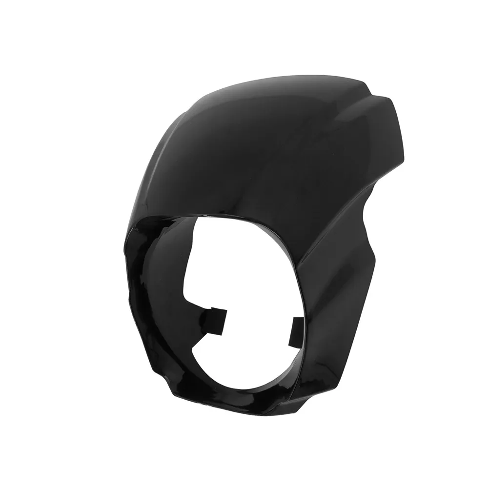 Мотоциклетный глянцевый черная/матовая черная накладка фары Faring для Harley Softail breaker