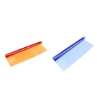 Цветные корректирующий гель фильтры прозрачные цветные пленки пластиковые листы гелевые светофильтры синий + красный
