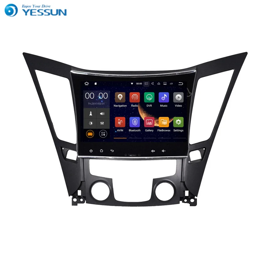 melhor Yesun Para Hyundai Sonata 8 2011 ~ 2015 Android Carro Gps Navegação Player Multimídia Rádio De Vídeo De áudio Multi-tela Sensível Ao Toque