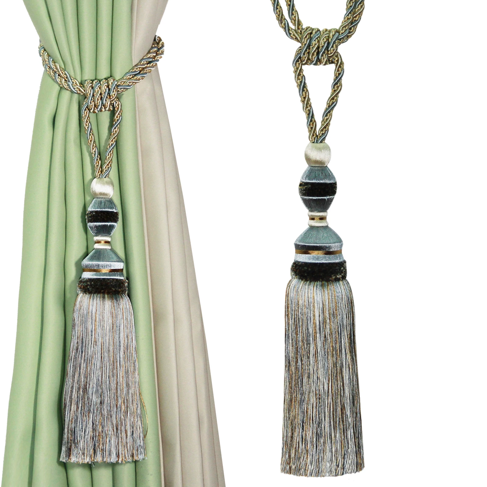 1 шт. одиночный шаровой занавес подвесной шар с кисточками завязка для штор