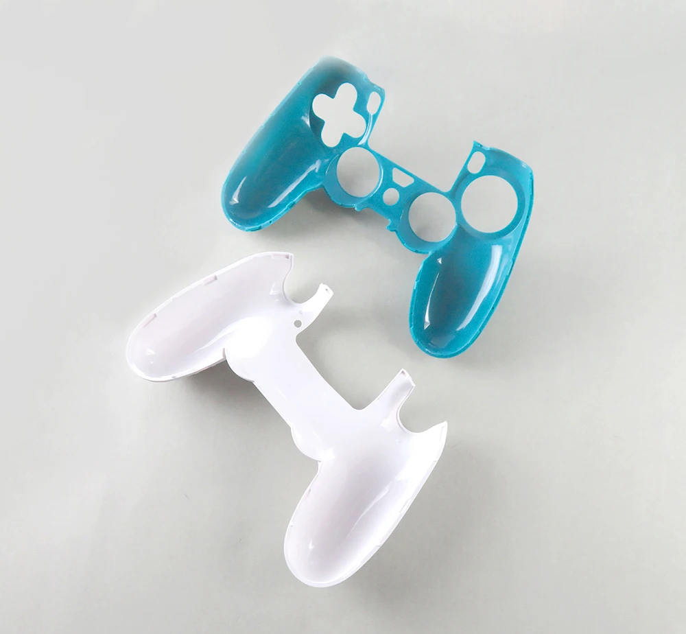 Резиновый чехол с узором для PS4 2 0 JDS 001 JDM 011 V1 передний задний твердый верхний