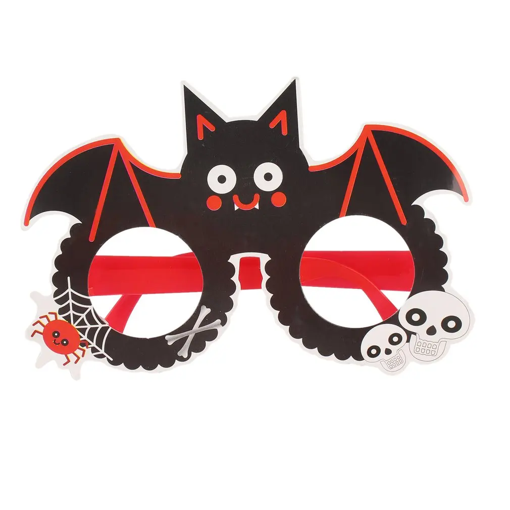 Для взрослых/детей оленьи рога круглые очки в оправе для Хэллоуина вечерние