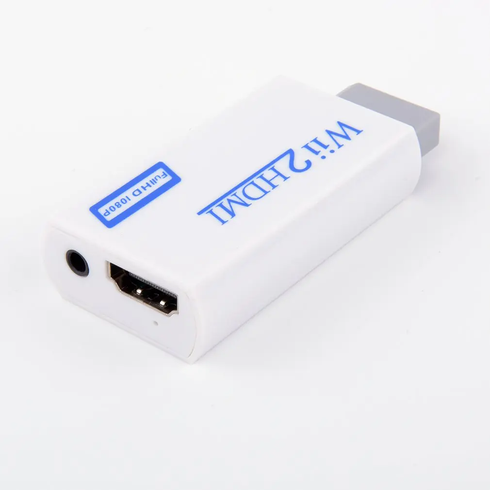 Для wii к HDMI конвертер Поддержка FullHD 720P 1080P 3,5 мм аудио wii 2HDMI адаптер для HDTV wii конвертер дропшиппинг