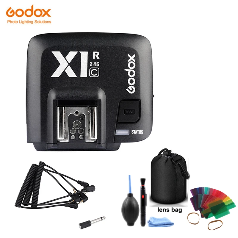 Беспроводной ресивер Godox X1R X1R-C TTL 2 4G для камер серии Canon 1000D 600D 700D 650D 100D 550D 500D 450D 400D