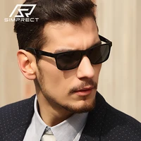 simprect tr90 square polarized sunglasses for men 2022 luxury brand designer vintage anti glare driving rectangle sun glasses
