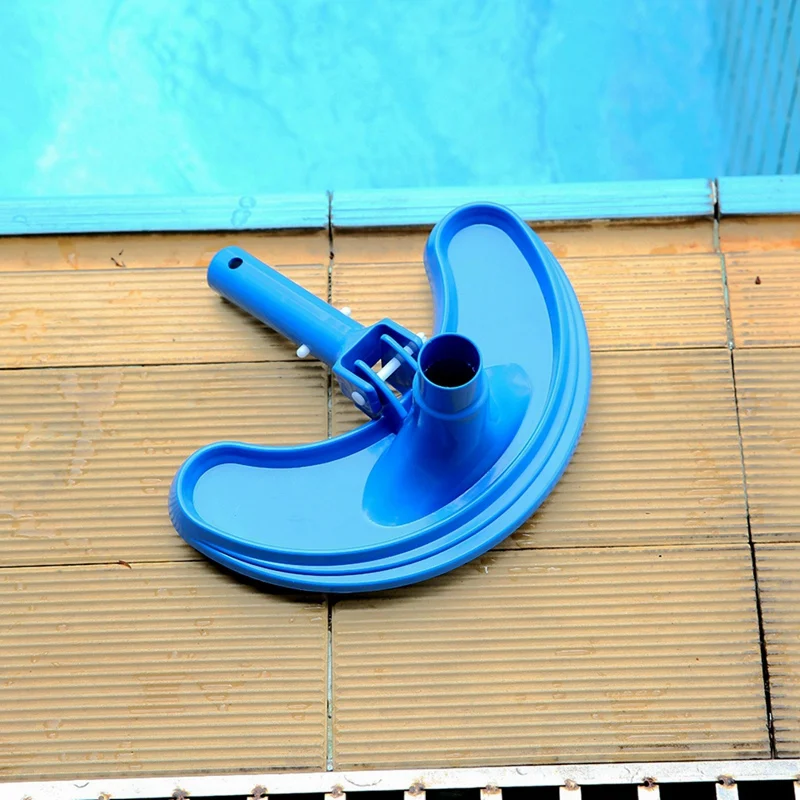 Pool Vacuum Head Flexible Swimming with Clips Attachment for Concrete or Plaster Cleaning | Дом и сад