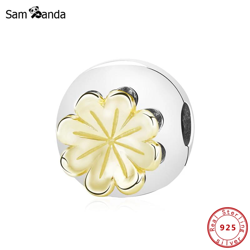 Подвески из стерлингового серебра 925 пробы бусины подходят для браслета