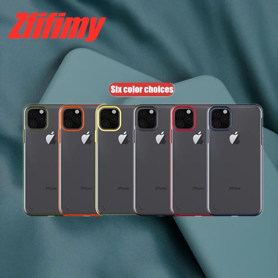 Матовый прозрачный защитный чехол для iPhone 11 Deluxe TPU мягкий Pro Max 2019 гравитационный