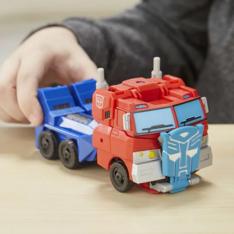 

18cm NEW Hasbro Transformers TRA CYBERVERSE ULTRA OPTIMUS GENERAL MANAGER PVC Action & Toy Figures E3639