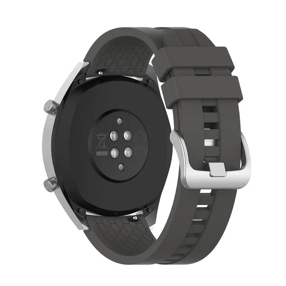 Ремешок силиконовый для смарт-часов Huawei Watch GT2 46 мм 22 2019 GT 2 | Электроника