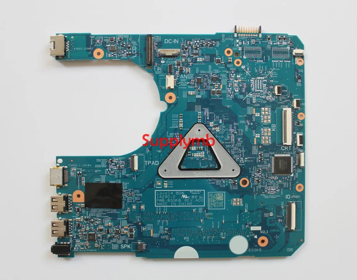 CN-02F12F 02F12F 2F12F 14290-2 85GK8 w 3215U CPU Onboard for Dell Latitude 3460 NoteBook PC Laptop Motherboard Mainboard Tested enlarge