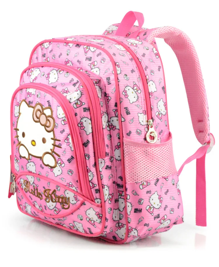 Sanrio Сумка через плечо Hello Kitty школьная сумка для детей и студентов женский рюкзак