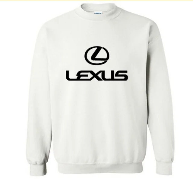 

New Fashion Cotton Men Hoodies for Lexus Car Logo Print Fleece O-Neck pullover Sweatshirts HipHop Harajuku Streetwear Men Cloth