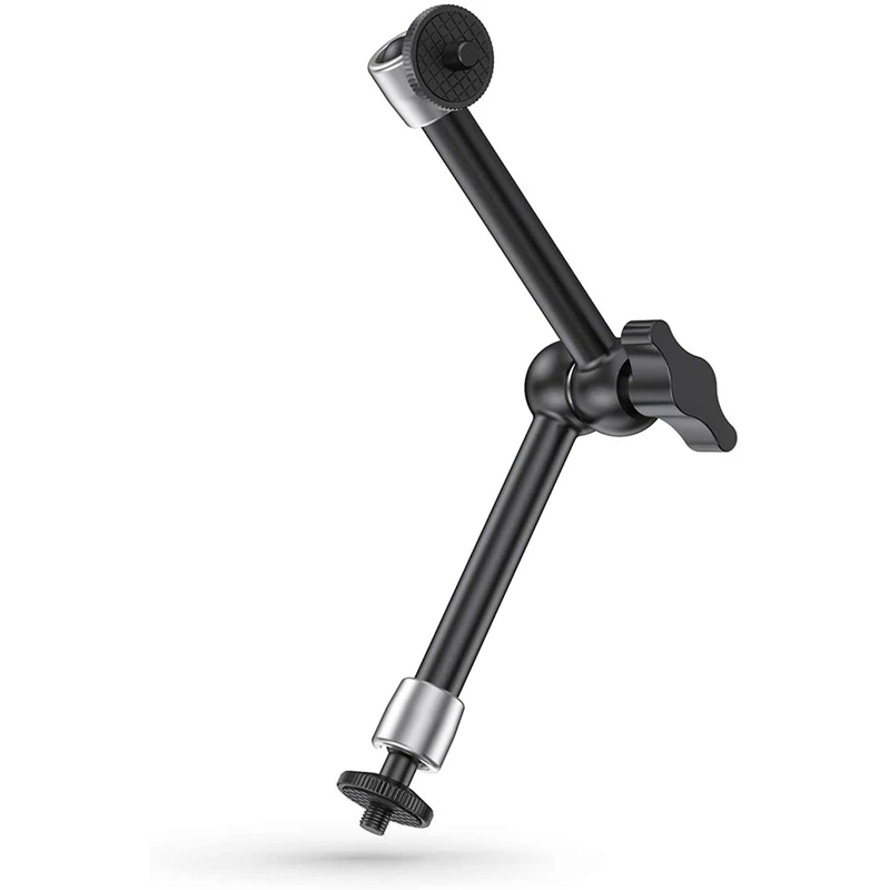 

Новый регулируемый шарнир Magic Arm с резьбовым винтом 9,18 дюйма (23,3 см), подходит для ЖК-дисплея/светодиодной лампы, проектора