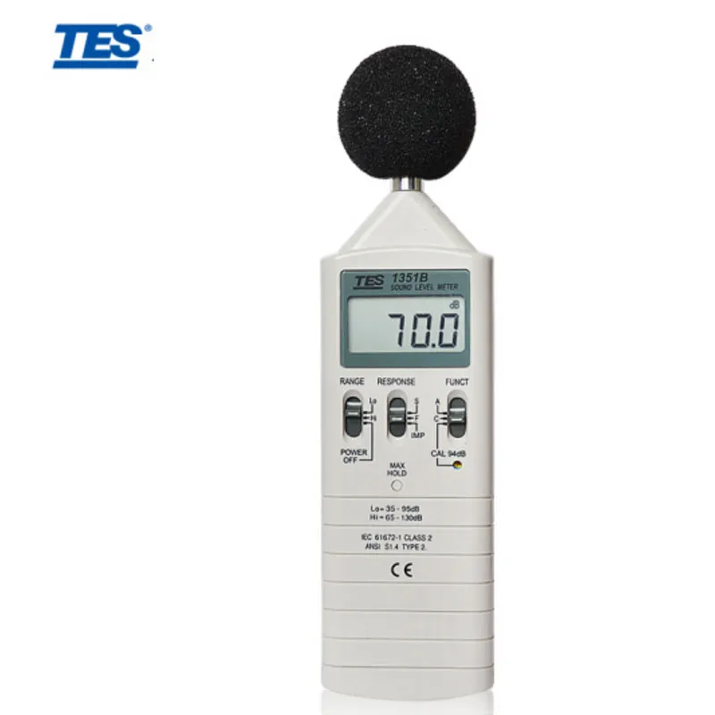 

Tes-1351b измеритель уровня шума дБ