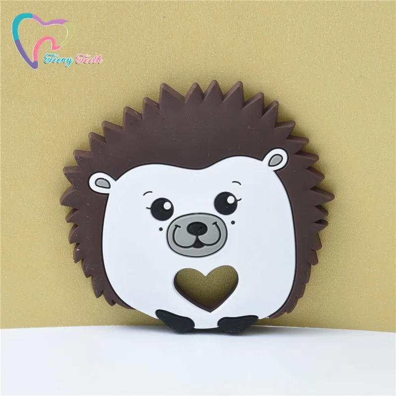 10 шт. 5 видов цветов ежик Силиконовые Детские Прорезыватели грызуны игрушки