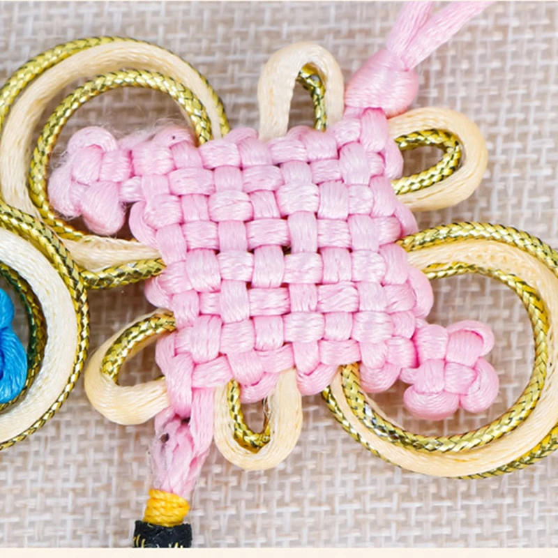 10PC Phnom Penh Chinese Knots Tassel DIY Jewelry Home Textile Curtain Clothing Sewing Accessories Key Bag Pendant Craft Tassels |