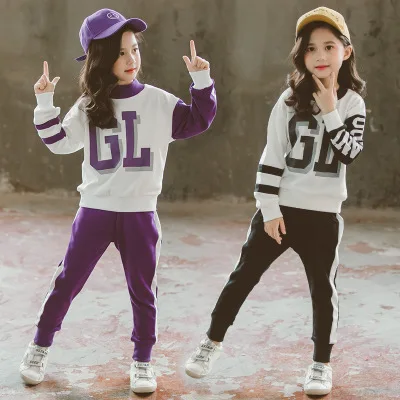 Спортивный костюм для девочек кофта и штаны с надписью спортивные комплект из 2