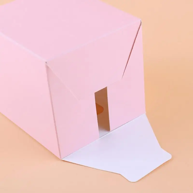 10 шт. мини печенье коробка для конфет одной маффины портативная розовая кексов