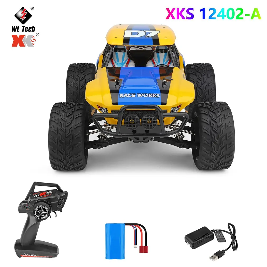 

WLTOYS XKS 12402-A 1:12 4WD RC Car Desert Buggy Metal Chassis Vehicles Model Off-Road Climbing Truck