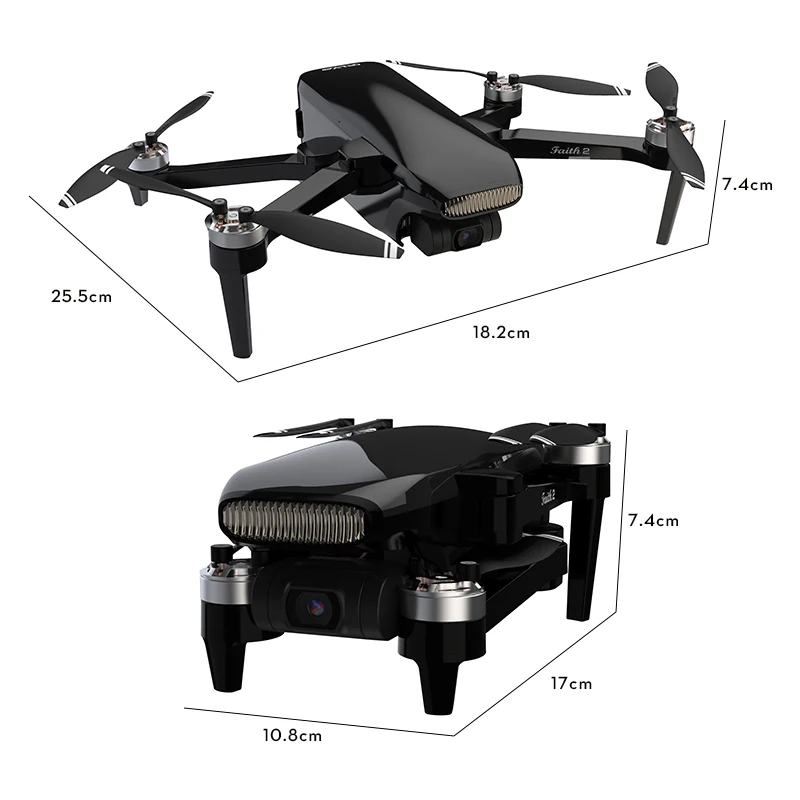 

Faith 2 GPS Drone With 4K Camera 3-Axis Gimbal Brushless FPV 5G Professional Quadcopter 5KM 35Mins Remote Flight RC Helicopter