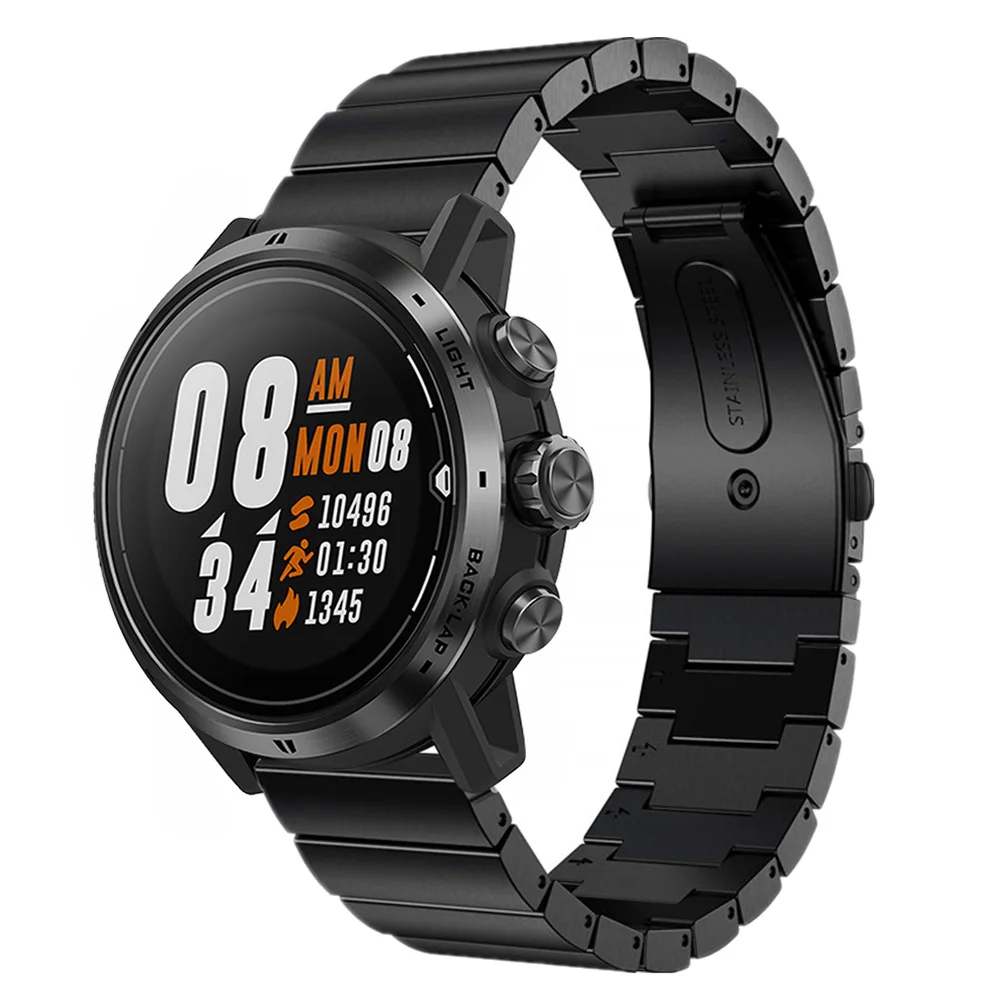 Ремешок для часов COROS APEX 46 мм металлический браслет из нержавеющей стали huawei watch gt