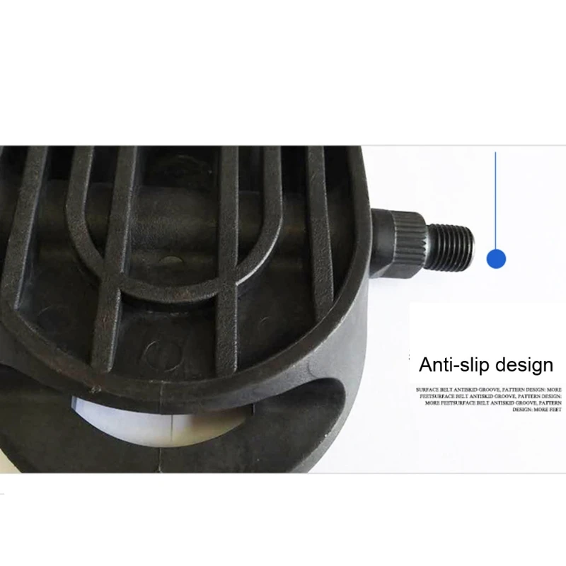 

2 Pcs Universal Exercise Bike Pedals Bearing Non-slip Spin Bike and Indoor Bike 875D