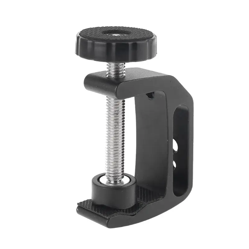 Universal C-style Camera Screw Clamp with 360 Degree Mini Ball Head 1/4&quot for Flash Speedlite Accessories | Электроника