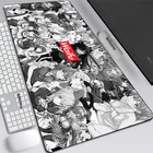 Коврик для мышки сексуальный Ahegao милые игровые аксессуары механическая клавиатура серый Настольный коврик Gabinete ПК геймерский компьютерный коврик для мыши ноутбука