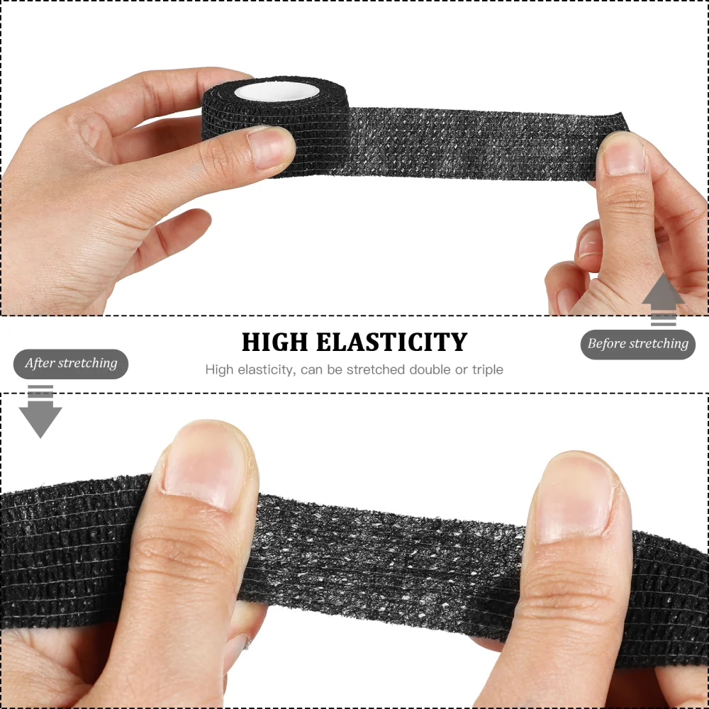 

1 Set 24Pcs Self Adhesive Bandages Elastic Cohesive Wrap Sports Ankle Tapes