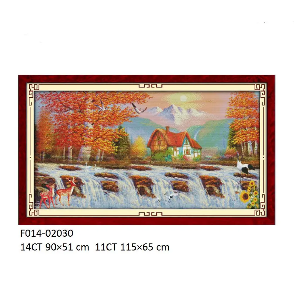 Радость воскресенье F014(1)(2)(3) Бесплатная доставка украшение для дома 14CT 11CT Счетный