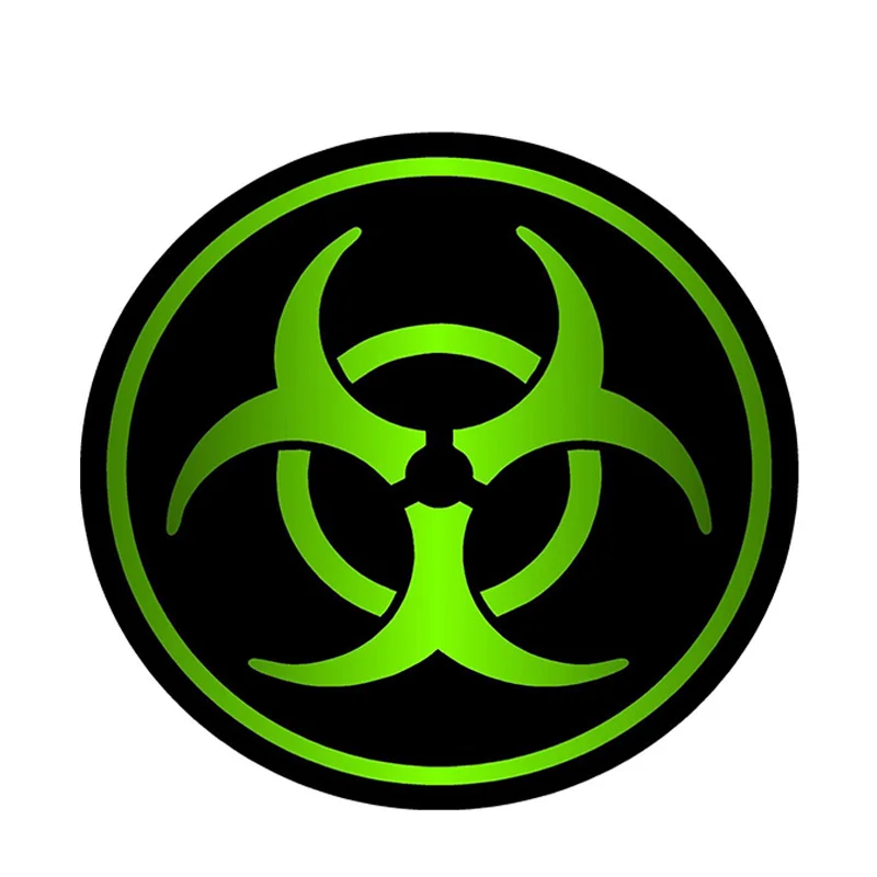 

Car Sticker Warning Zombie Bio Hazard Vinyl Decal Auto Accessories Car Window PVC 13cm X 13cm