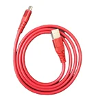 Кабель USB Type-C из жидкого силикона для Samsung S10 S9 QC3.0, кабель быстрой зарядки Type-C для Xiaomi Huawei, шнур зарядного устройства