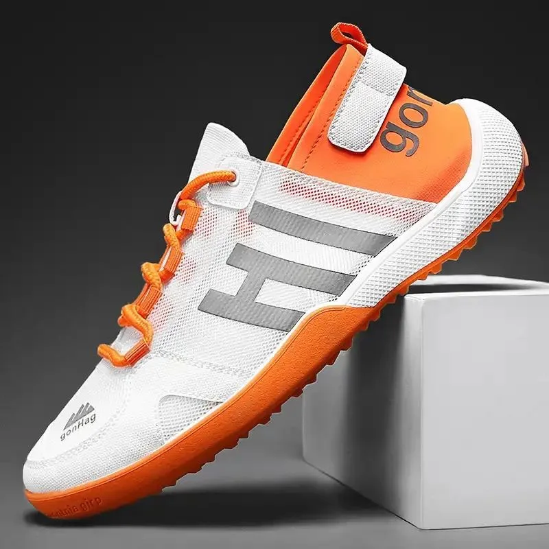 

Coslony shoes men original 2021 summer Breathable Casual Shoes Mesh Mens Casual Sneakers Basic Rubber Male Flat trainers shoes