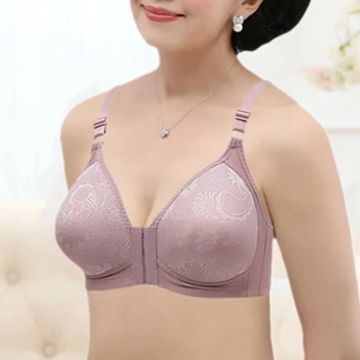 Женский бюстгальтер с большой чашкой передней застежкой | Женская одежда
