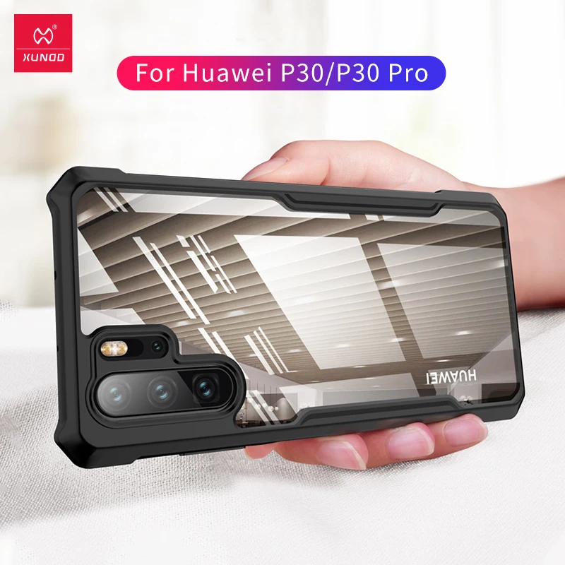 Противоударный чехол XUNDD для huawei P30 Pro, защитный чехол с подушками безопасности, чехол для бизнеса, красочное кольцо, держатель, бампер, жук