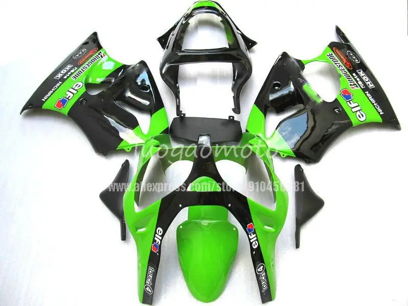 

Инъекции китайский Обтекатели для зеленый черный Kawasaki ZZR600 2005 2006 2007 2008 zzr600 05 06 07 08 ABS пластик комплект обтекателей