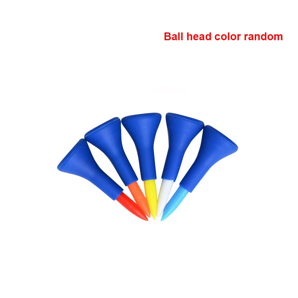 

5pcs/set Soft Rubber Sleeve Sports Durable Professional Golf Ball Nail Training Light Weight Cushion Top Outdoor Strong