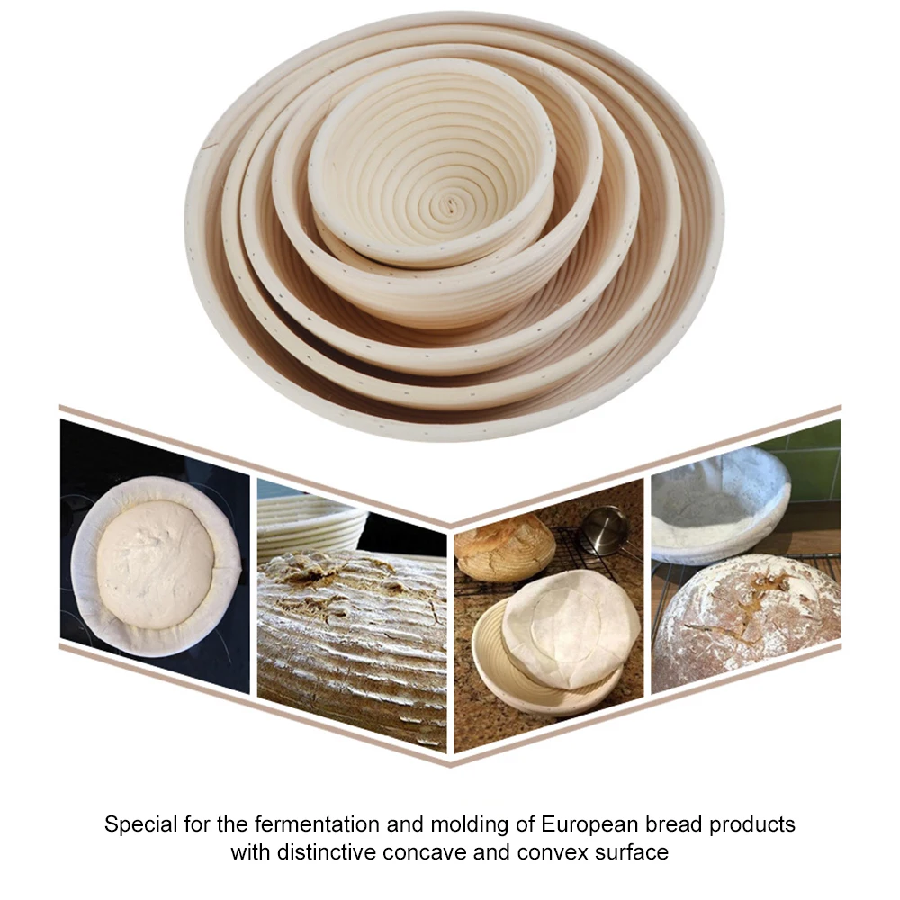 Плетеная корзина багет для хлеба устойчивые к массе дегустационные корзины Banneton