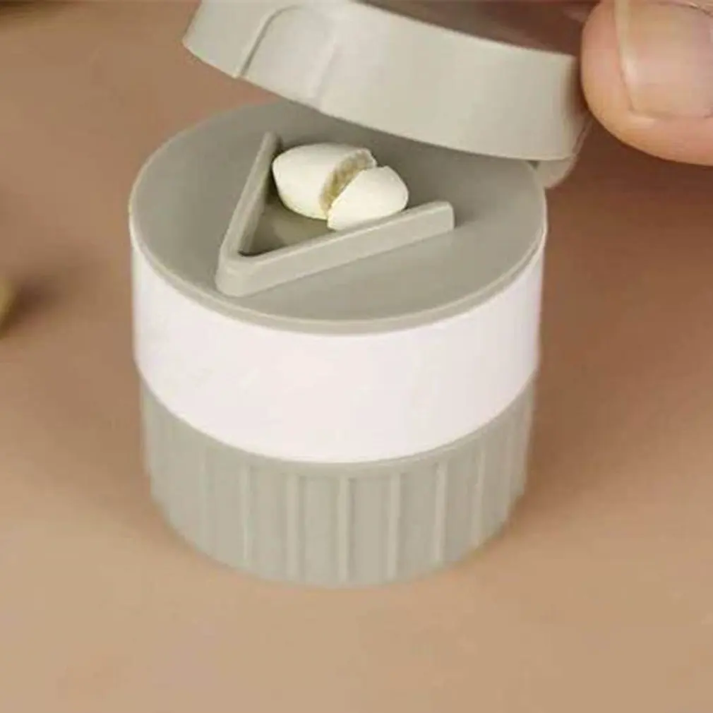 

Pill box Pill split box pill cutting grinder tablets split shredder grinder pill powder grinding box manual