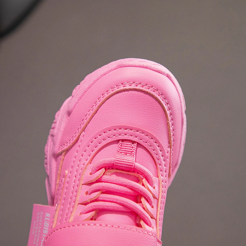 Новинка Детские снежные кроссовки зимняя популярная плюшевая обувь для девочек