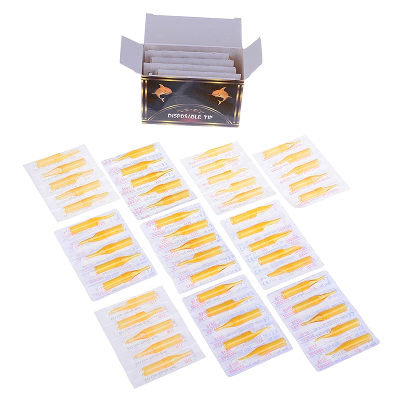 

50 шт./лот Новый одноразовый полу-перманентный макияж татуировки иглы RT футов татуировки принадлежности