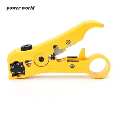 

Multi-function wire stripper Stripping Tool Universal Cable Stripper Cutter Stripping Pliers Tool for Network