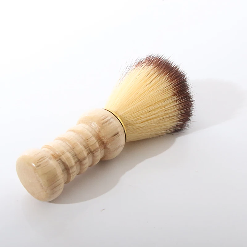 Мужская бритвенная щетка для бритья с деревянной ручкой и усами инструменты